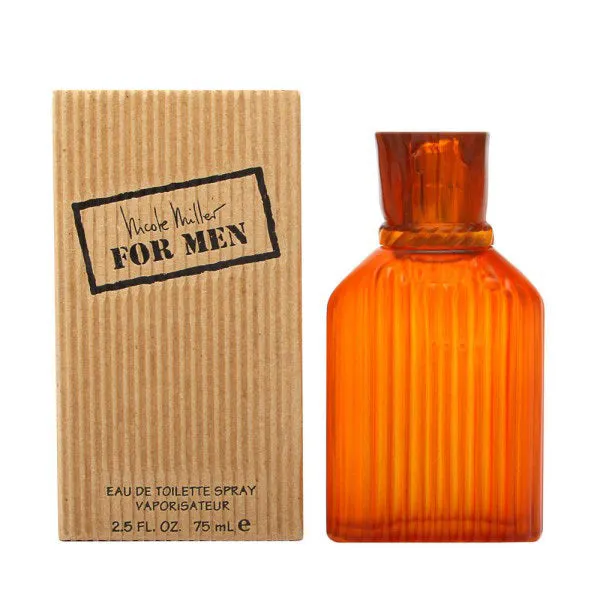 Nicole by Nicole Miller Eau de Toilette | Bold and Virile Luxury Perfume for Men